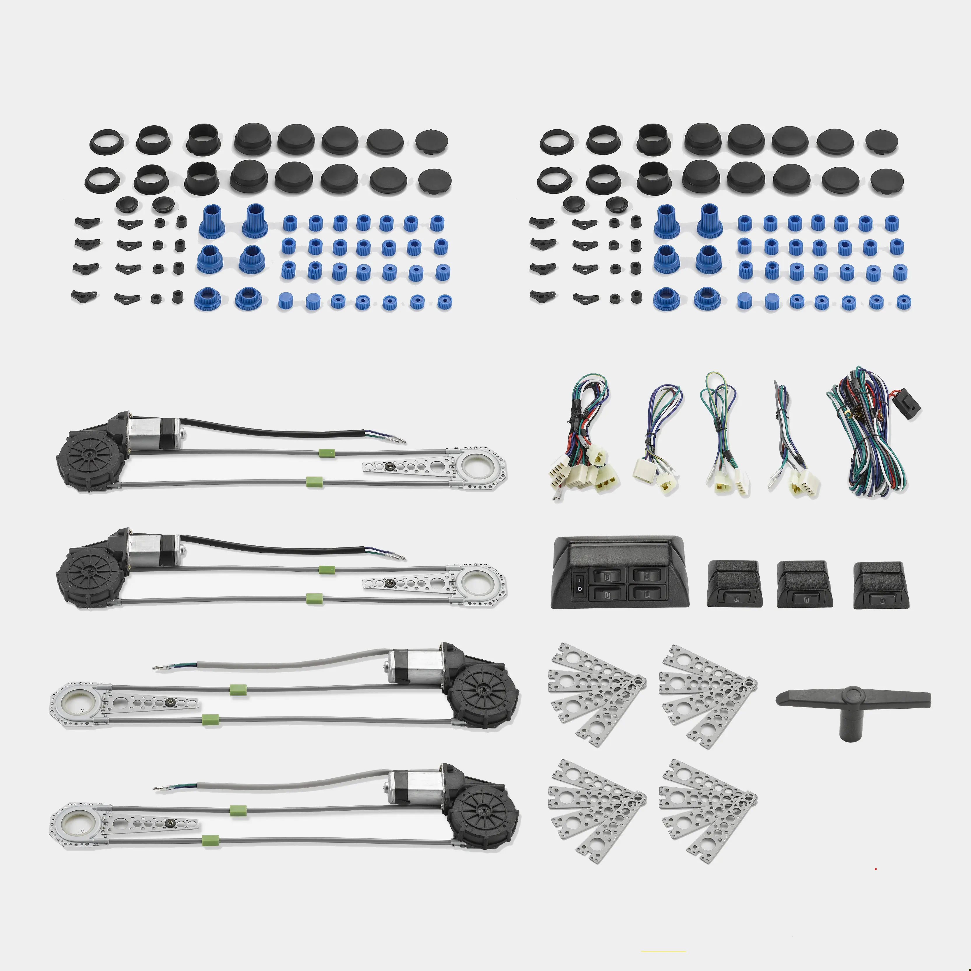 SPALタイプUniversal 4-Door Power Window Kit (JQ-PWK-4B)