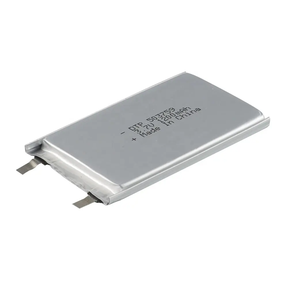 KC-zertifizierte Lipo batterien DTP 503759 3,7 V 1200mAh 4,44 Wh Lithium-Li-Polymer-Akku zelle für digitale Produkte