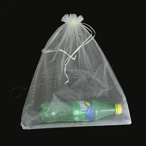 35*50cm Großhandel Organza Taschen für Kleidung Flasche Schuhe Tasche