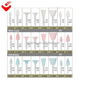 Venta caliente dientes de porcelana Dental compuesto de pulido Kit/alta calidad fresas de diamante dental - Product Image 3
