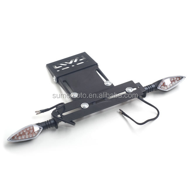 Универсальный задний аккуратный Чехол для номерного знака мотоцикла