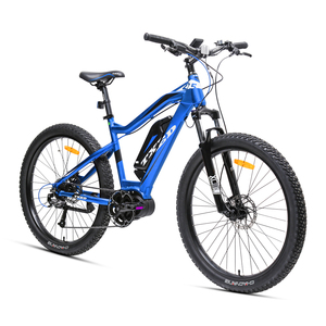 Bicicleta de montaña eléctrica TXED de 27,5 pulgadas para adultos, batería de litio de 36V con motor central y 9 engranajes de velocidad, bicicleta <span class=keywords><strong>MTB</strong></span> - Product Image 1