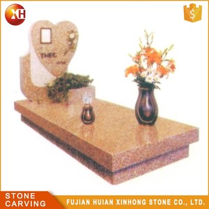 Mejor Precio <span class=keywords><strong>de</strong></span> la Flor Carve Forma <span class=keywords><strong>de</strong></span> Corazón Lápida <span class=keywords><strong>De</strong></span> Granito - Product Image 1