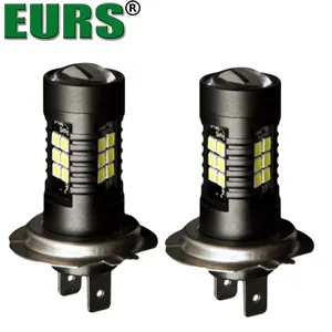 רכב החדש led הנורה H4 H7 H3 H1 H8 9005 9006 1156 1157 12 V 24 V 6500 K 1200LM 21 W 3030 חשמל גבוה אוטומטי ערפל אור