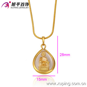 32184 xuping Bijoux fantaisie plaqué <span class=keywords><strong>or</strong></span> 24 carats couleur Thaïlande Pendentif <span class=keywords><strong>Bouddha</strong></span> - Product Image 4