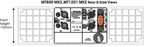 INDE VENTE CHAUDE NOUVEL AMPLIFICATEUR DE PUISSANCE D'ÉCRAN LCD MT-1201 <span class=keywords><strong>MK2</strong></span> - Product Image 6