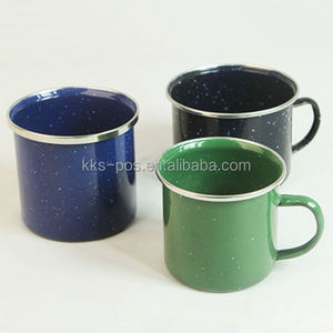 Tasses en émail de couleur personnalisée de taille mini 350ml pour Cambodge Artois Bock Cap <span class=keywords><strong>Royal</strong></span> Leopold <span class=keywords><strong>Bros</strong></span> - Product Image 2