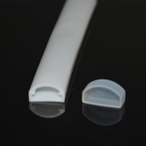 다양한 LED 고무 호스를위한 맞춤형 절단 서비스 8mm <span class=keywords><strong>12mm</strong></span> 유연한 LED 네온 로프 튜브 투명 직사각형 실리콘 슬리브 - Product Image 4