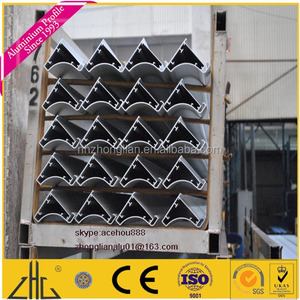 <span class=keywords><strong>Prix</strong></span> Oem du fournisseur de profilés d'extrusion d'<span class=keywords><strong>aluminium</strong></span> de tube triangulaire par kilogramme - Product Image 3