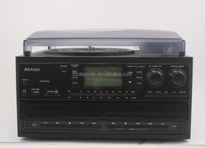 Giradischi con Doppio Lettore CD e Funzioni Cassette, USB, SD, Produzione di Fabbrica - Product Image 4