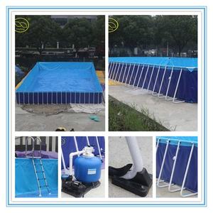 <span class=keywords><strong>Piscine</strong></span> <span class=keywords><strong>hors</strong></span> <span class=keywords><strong>sol</strong></span> en PVC <span class=keywords><strong>piscine</strong></span> <span class=keywords><strong>rectangulaire</strong></span> à ossature métallique carrée à vendre - Product Image 4