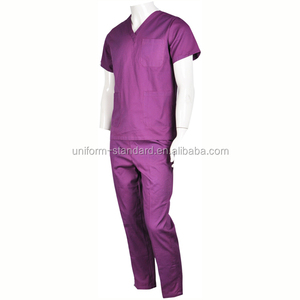 Uniforme Médico Morado Popular, Uniformes de Hospital - Product Image 3
