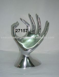 Aluminum Home Decorative Hand With <b>Mirror</b> Polished - Product Image 2