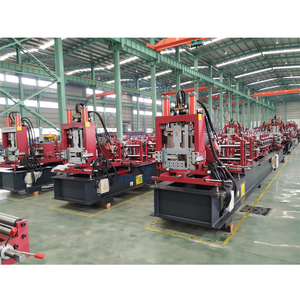 Thay Đổi Nhanh Chóng Với Điều Khiển PLC Thép CZ Purlin Roll Forming Machine - Product Image 4