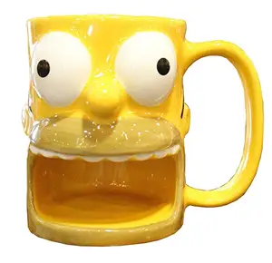 Portabiscotti in Ceramica dal Design Originale a Forma di Mostro, <span class=keywords><strong>Tazza</strong></span> per <span class=keywords><strong>Biscotti</strong></span> - Product Image 1