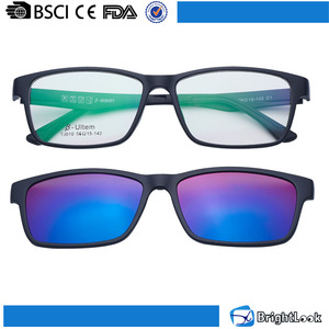 Vidrios ópticos de moda Retro impresión de la insignia con <span class=keywords><strong>clip</strong></span> <span class=keywords><strong>on</strong></span> <span class=keywords><strong>lentes</strong></span> - Product Image 5