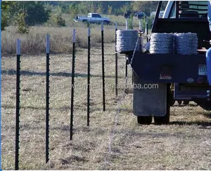 Postes galvanizados para valla de campo