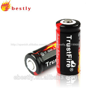 Trustfire cr123a 3.7v 880 mah 16340 proteger li-ion recargable de baterías para linterna led/li-ion batería recargable 16340 - Product Image 1