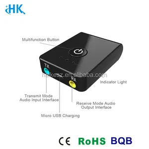 Top qualité 2 en 1 plus petit micro bluetooth émetteur et récepteur