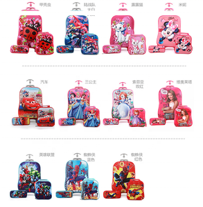 <span class=keywords><strong>Shengming</strong></span> Wielen Schooltassen Voor Kinderen 6d Trolley Rugzak Kinderen Reisbagage 3 Stuks Sets - Product Image 6