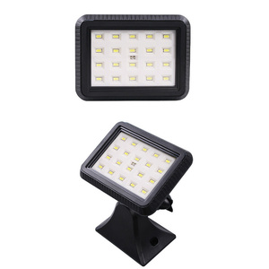 Sans Fil Fonctionnant sur piles Radar capteur lumière haute Lumen LED Spotlight noir intérieur extérieur plafond mur <span class=keywords><strong>garage</strong></span> - Product Image 3