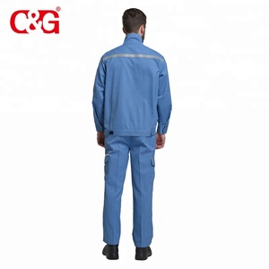 Combinaison de sécurité anti-arc électrique 8 cal avec bande réfléchissante - Product Image 4