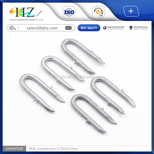 Grapas para Cercas de Alta Calidad, Clavos Tipo U, Alambre de Púas, etc. Grapas con púas - Product Image 2