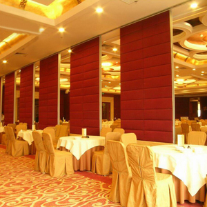 Vách ngăn phòng âm thanh vách ngăn di chuyển để trượt cách âm gấp cho hội nghị trường phòng tập thể dục siêu thị ăn uống - Product Image 4