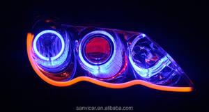 Guangzhou SANVI Auto Luce per <span class=keywords><strong>BMW</strong></span> 0.7 W HA CONDOTTO il Faro Auto-styling Retrofit Lampadina Del Faro Dell'automobile HA CONDOTTO L'occhio di Angelo - Product Image 6