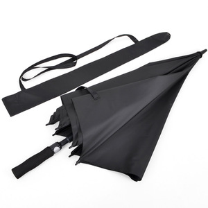 Parapluie de golf résistant au <span class=keywords><strong>vent</strong></span>, deux canopée, promo, impression de logo - Product Image 2
