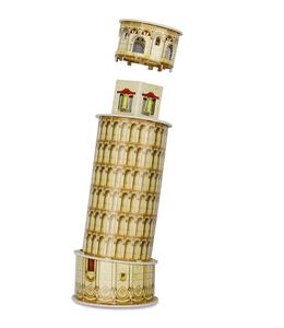 Mini kit d'artisanat de modèle architectural-Puzzle 3D de la <span class=keywords><strong>tour</strong></span> penchée de Pise Italie - Product Image 3