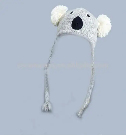 koala knitting hat