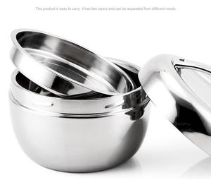 Competitive Price Bento Stainless Steel Thermal <strong>Tiffin</strong> <strong>Box</strong> Lunch Boxes - Product Image 5