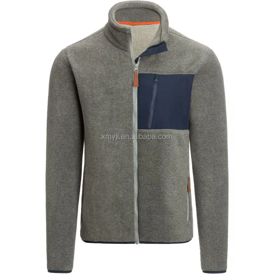 2018 high quality polar fleece jacket for men