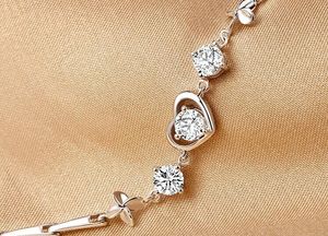 <span class=keywords><strong>Bracciale</strong></span> Lucky Heart in Argento Sterling 925 Progettato per Donne - Product Image 2