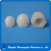 Tuerca de tapa decorativa de plástico de nailon de proveedor Chino de Alibaba