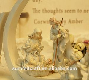 The birth of Jesus Christ Holy figures decorated gift jerusalem souvenir gifts - Product Image 2