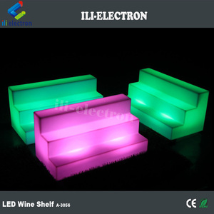 Rotation présentoir lumineux led en plastique présentoir - Product Image 4