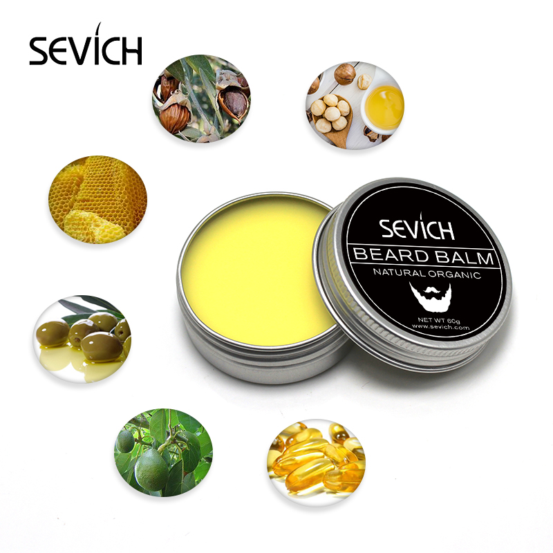 Горячая Распродажа борода бальзам для воска с натуральным ингредиентом и органического масла