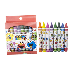 カスタムロゴクレヨンセット子供用バルク卸売ジャンボクレヨン安全非毒性着色ギフトクレヨンセット - Product Image 1