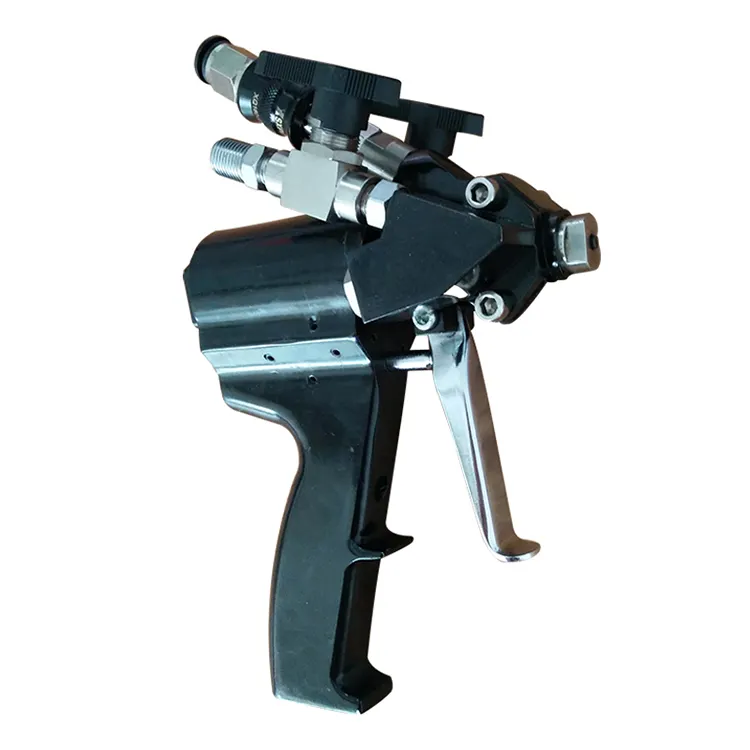 PU espanso pistola in acciaio inox resistente e la costruzione in alluminio con allegati 