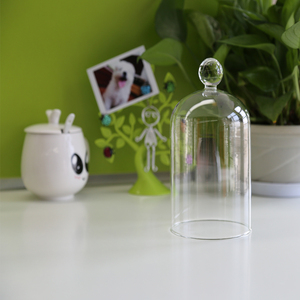 Người Giữ Ngọn Nến Hiển Thị Bụi Bìa Chuông Jar Bán Buôn Rõ Ràng <span class=keywords><strong>Glass</strong></span> <span class=keywords><strong>Dome</strong></span> Với Cơ Sở Hand Made Tùy Chỉnh Kích Thước Pha Lê Mô Hình Thổi - Product Image 2