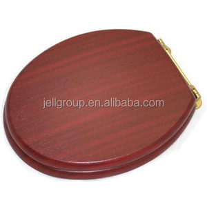 Mềm-đóng sồi mô hình bằng gỗ MDF nhà vệ sinh chỗ ngồi bìa với thiết kế hiện đại <span class=keywords><strong>matel</strong></span> bản lề sang trọng bằng gỗ kết thúc - Product Image 3