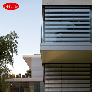 Persiana veneciana para exteriores externa motorizada/cubiertas de ventana para terraza acristalada - Product Image 3