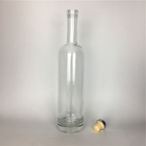 फैंसी पारदर्शी क्रिस्टल बोटेलस डे विडीयो 750 मिली 75cl शराब की बोतल - Product Image 4