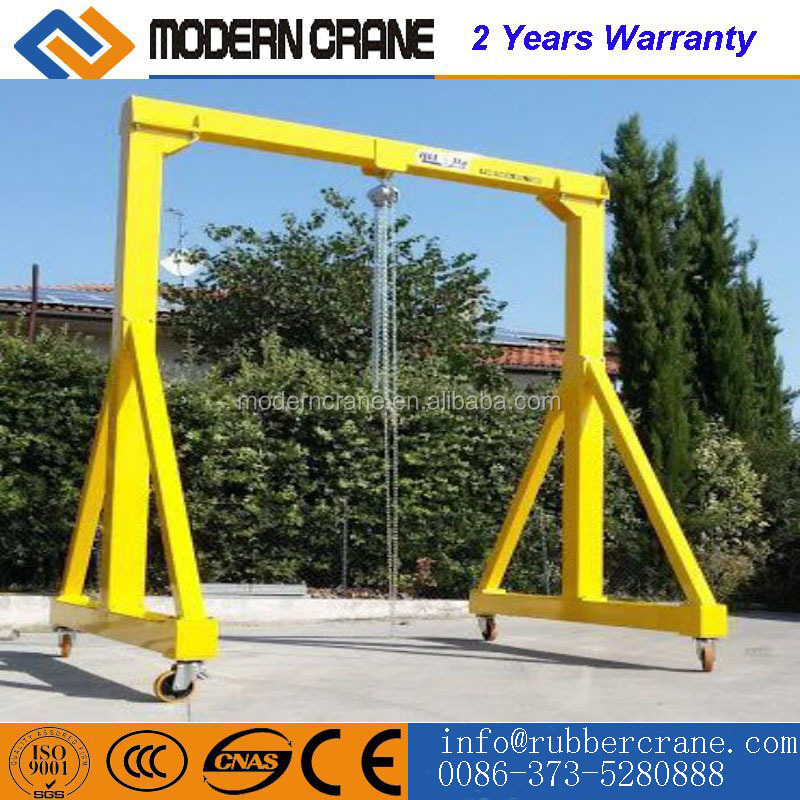 5 тонная небольшой козловой кран для использования в помещении