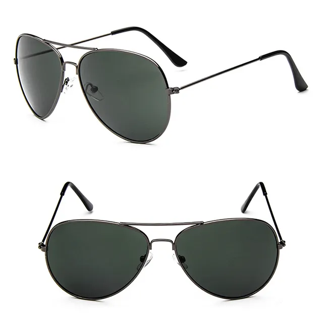 Dll3026 óculos de sol, óculos de sol clássico vintage, aviador, designer de marca de piloto, uv400, para homens e mulheres