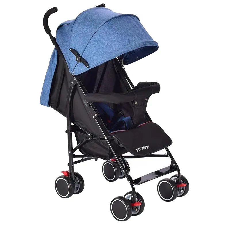 2018 High Steel Good Quality Umbrella Baby Stroller Lightweight Pushing Chairs For 7-36 Months Baby