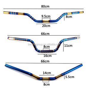 22 millimetri Bluing Manubrio Leva di Stile Dell'annata di trasporto Del Motociclo Manubrio - Product Image 2