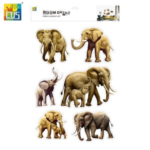 Ecologici simpatico cartone animato animale decalcomania cane bambino soggiorno <span class=keywords><strong>adesivi</strong></span> murali decalcomania per i bambini - Product Image 4